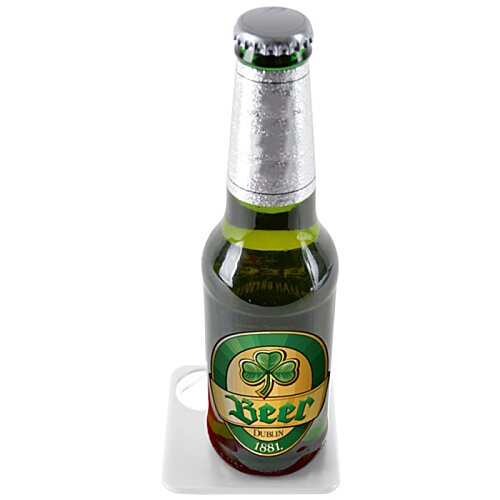 Additional Image 2 - a bottle of beer with a silver cap