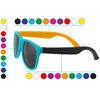 View Image 6 of 6 of Fiesta Mix & Match Sunglasses - Printed