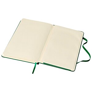 Additional Image 2 - a white notebook with green straps