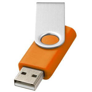 Additional Image 5 - an orange usb flash drive