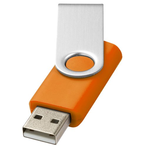 Additional Image 5 - an orange usb flash drive