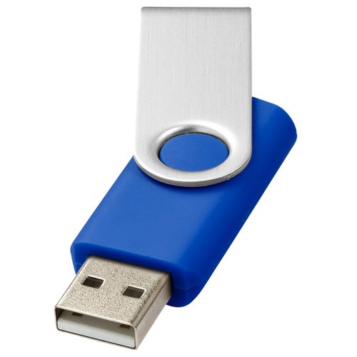 Additional Image 3 - a blue usb flash drive