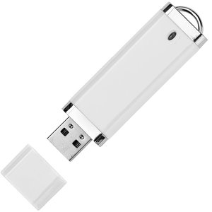 Additional Image 4 - a white usb flash drive