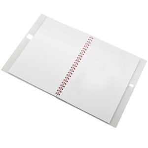 Additional Image 1 - a white rectangular object with red stripes