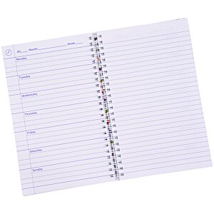 Additional Image 1 - a close up of a notebook