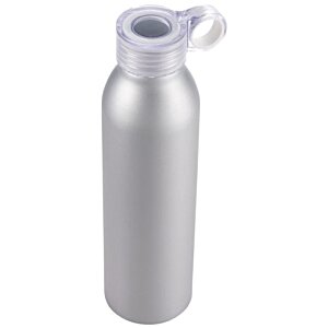 Additional Image 1 - a silver bottle with a white cap
