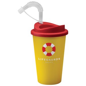 Additional Image 5 - a yellow cup with a straw