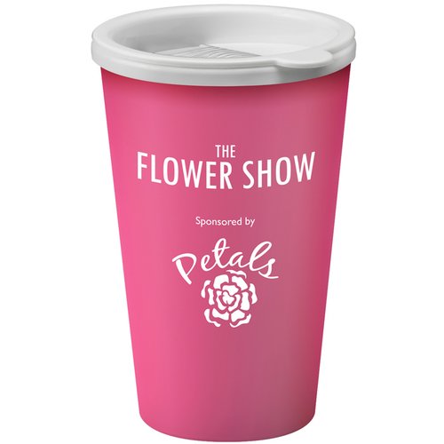 Additional Image 2 - a pink cup with white text