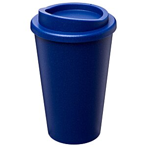Additional Image 3 - a blue plastic cup with a lid