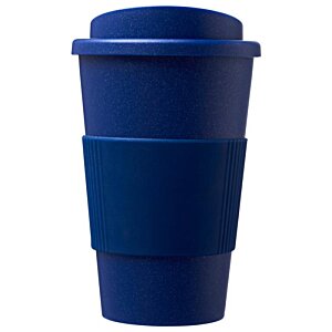 Additional Image 2 - a blue cup with a lid