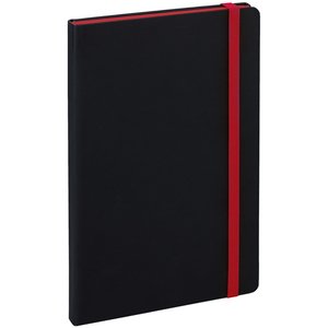 Additional Image 1 - a black and red notebook