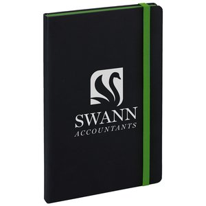 Additional Image 4 - a black and green notebook