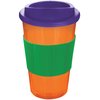 View Image 5 of 11 of DISC Americano Travel Mug - Translucent - Mix & Match with Grip