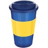View Image 9 of 11 of DISC Americano Travel Mug - Translucent - Mix & Match with Grip