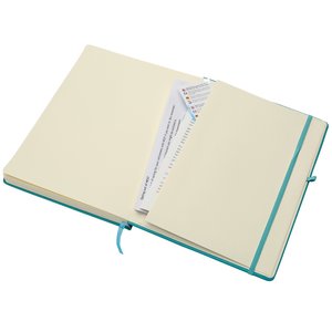 Additional Image 3 - a white notebook with a blue band