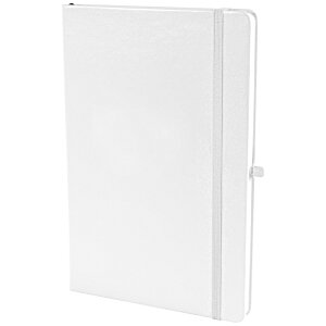 Additional Image 6 - a white notebook with a metal handle