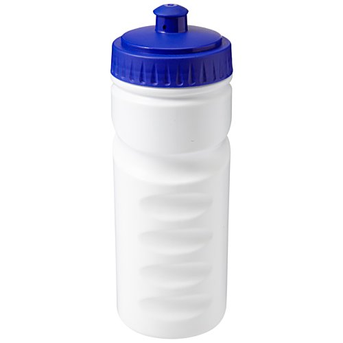 Additional Image 1 - a white and blue plastic water bottle