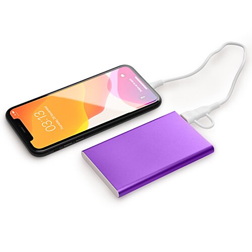 Additional Image 9 - a cell phone next to a purple rectangular object