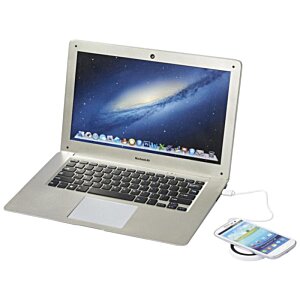 Additional Image 1 - a laptop with a cd and a cd case