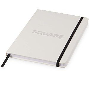 Additional Image 1 - a white notebook with black band