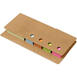 Additional Image 2 - a brown envelope with colorful sticky notes