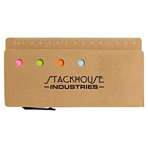 Additional Image 4 - a brown folder with colored dots