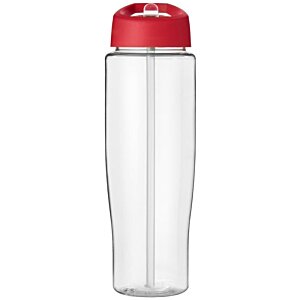 Additional Image 3 - a plastic water bottle with a red lid