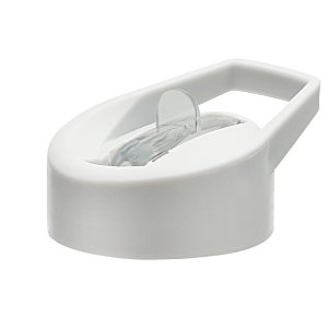 Additional Image 2 - a white cap with a hole