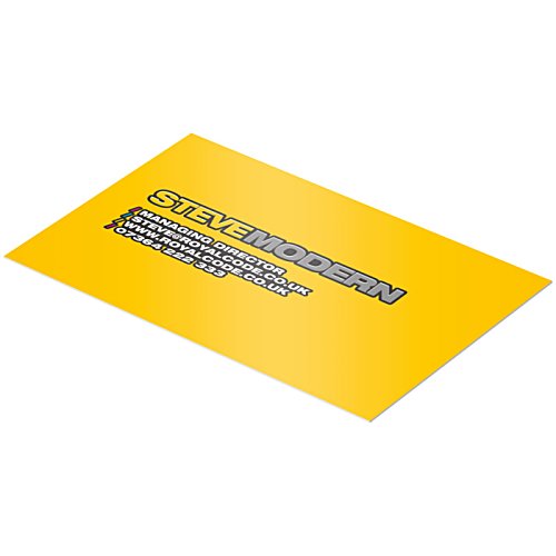 Additional Image 1 - a yellow rectangular sign with black text