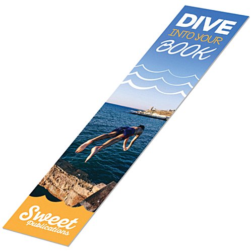 Additional Image 1 - a bookmark with a picture of a diver