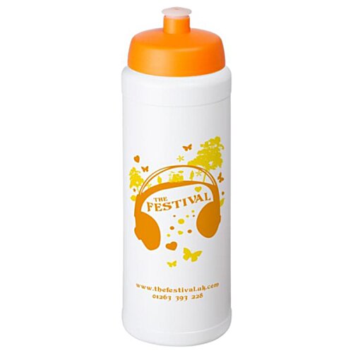 Additional Image 4 - a white and orange water bottle