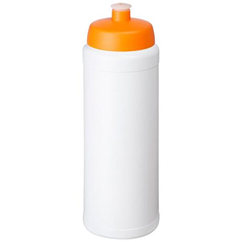 Additional Image 4 - a white and orange water bottle