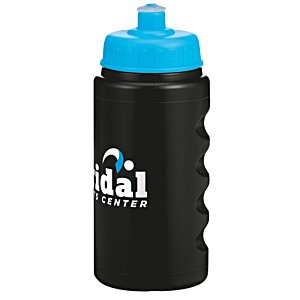 Additional Image 3 - a black and blue water bottle