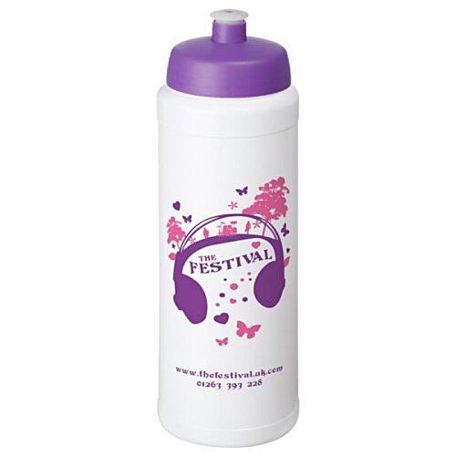 Additional Image 5 - a white and purple water bottle