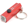 View Image 3 of 4 of DISC Cuboid Torch Keyring