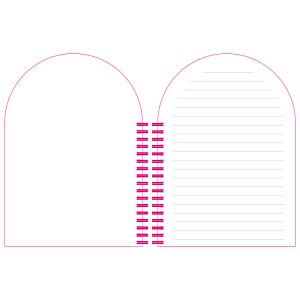 Additional Image 1 - a pink and white checkered pattern