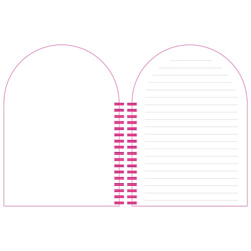 Additional Image 1 - a pink and white checkered pattern