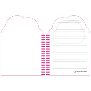 Additional Image 1 - a pink and white checkered pattern