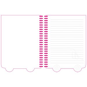 Additional Image 1 - a pink and white square pattern