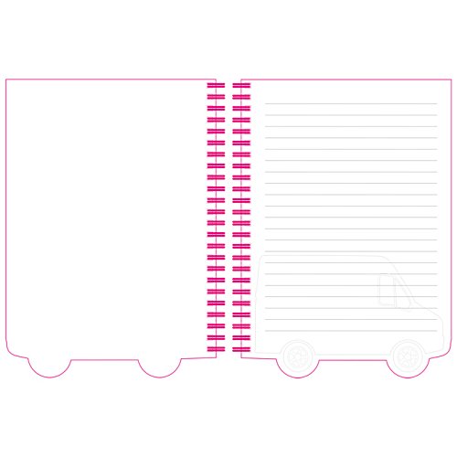 Additional Image 1 - a pink and white square pattern