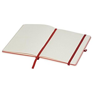 Additional Image 1 - a white notebook with red band