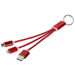 Additional Image 3 - a red usb cables on a white background