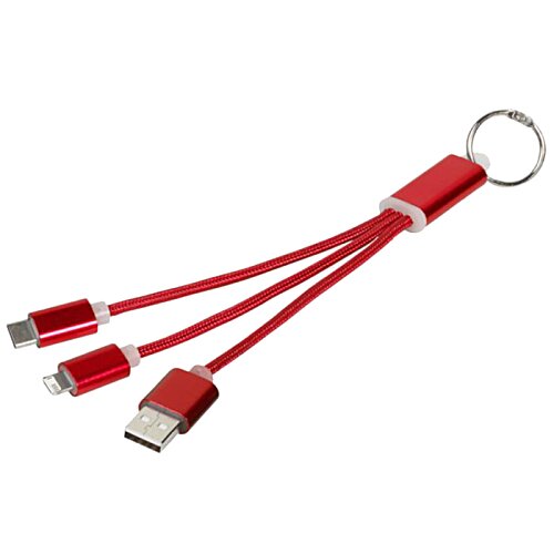 Additional Image 3 - a red usb cables on a white background
