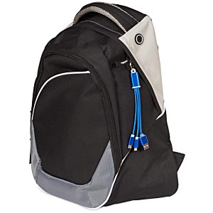 Additional Image 1 - a black and grey backpack