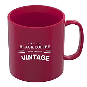 Additional Image 6 - a red mug with white text