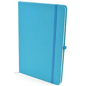Additional Image 5 - a blue notebook with a blue strap