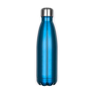 Additional Image 2 - a blue bottle with a silver cap