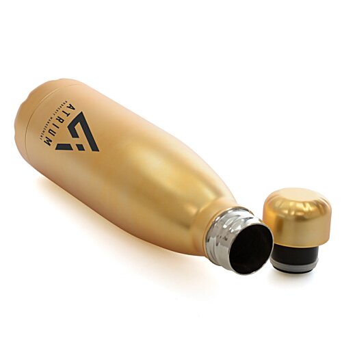 Additional Image 1 - a gold bottle with a lid