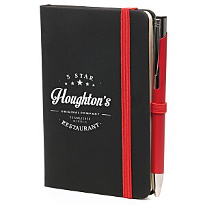 Additional Image 1 - a black and red notebook