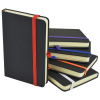View Image 2 of 3 of Bowland A6 Black Notebook - Printed